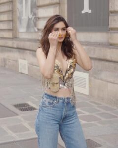 Diana Penty Instagram - Just had to kick start Paris Couture Week with Indian designer Rahul Mishra. And what an evening it was! So incredible to see our own Rahul, get the respect and love he deserves for his outstanding craftsmanship and artisanal work. Thrilled to be partnering with @lenskart to present y’all my unique vision of Paris @hautecoutureweek. Stay tuned for lots more 🕶️

Outfit: @rahulmishra_7 
Bag: @marzook_official @aispi.co
Styling: @namitaalexander 
Glam: @shraddhamishra8
Shot by: @shakeelbinafzal
Productionn: @fetch_india