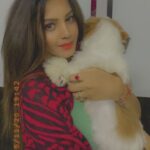 Diksha Panth Instagram - When I needed a hand, I found your paw 🐾 #love #peace #loyalty #berealbetrue #deekshapanth #qurantinelife