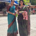 Divya Bharathi Instagram – Gratitude 🤍🙏🏻 Meenakshi Amman Temple Madurai