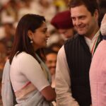 Divya Spandana Instagram – To the One who put the smile back on my face, who taught me to see the world with kind eyes in the most gentle way- Happy Happy Birthday @rahulgandhi 🤗🤗🌻🌻♥️♥️