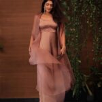 Eesha Rebba Instagram - Forever in ♥️ with me.. Styled by: @Styledbysumaiah Outfit: @prashantikumarlabel Accessories: @theater.xyz Makeup: @prarthanaahuja.mua Clicked : @karteeksivagouni