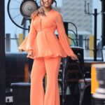 Eesha Rebba Instagram - 🍊✨ Styled by: @Styledbysumaiah Outfit: @prashantikumarlabel Accessories: @sumaiah.tabassum Makeup: @prarthanaahuja.mua Clicked by : @karteeksivagouni Loc : @mirai.hyd