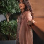 Eesha Rebba Instagram - Forever in ♥️ with me.. Styled by: @Styledbysumaiah Outfit: @prashantikumarlabel Accessories: @theater.xyz Makeup: @prarthanaahuja.mua Clicked : @karteeksivagouni