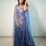 Eesha Rebba Instagram - Eyes hold conversation🦋. Styled by @officialanahita Outfit: @anushareddy.couture Pic: @csk_cliks Makeup: @venkateshparam Hair : @koduruamarnath