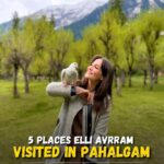 Elli AvrRam Instagram – Pahalgam is pure LOVE❤️🍃🕊️ Full Episode link in my BIO.
@curly.tales 

#IndiaWithElli #traveldiaries #india #love #ElliAvrRam #yourstruly Pahalgam Kashmir