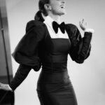 Elli AvrRam Instagram – She was very Quirky that way!🖤😜

Styled by @manekaharisinghani wearing @yasminehawa Bow tie @tossido.in shoes 
Makeup by @fab_beauty___ 
Hair by @arvindkumar_hair 
Photography by @shreyansdungarwal 

#ElliAvrRam #yourstruly #quirky #little #one #blackandwhite #photo