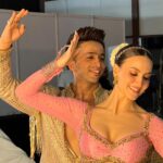 Elli AvrRam Instagram – A pure pleasure to have got an opportunity to perform with you @kumar1sharma 🌸🙏 Thank you for believing in me and pushing me to learn this choreography with Krishna ji’s blessings🦋.
And lots of love to @missindiaorg for wanting me to perform Kathak!
(I finally got to do what I fell in love with)🌸🙏 Thank you to everyone who showered so much of love🙇🏻‍♀️🌸!!! Grateful from the bottom of my heart!!! 

Thank you @ziaulhaque for 📽️
#femina #missindia #awards #2023 #kathak #fusion #naatunaatu #bollywood #india #livingmybestlife #gratitude #krishna #ji #love #light #blessings #ElliAvrRam #yourstruly