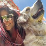 Elli AvrRam Instagram – It was a short and sweet love-story between me and Choti💞 Before leaving I named her Annabelle💐

#kashmir #lovestory #elliavrram #yourstruly Kashmir A Heaven On Earth