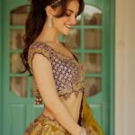 Elli AvrRam Instagram - Listen to the whispers of your Heart🦋✨ Magazine: @culturedwedding Managing Editor: @yadav_manjeet Business Head: @divyanijain1925 Photographer: @nikhilshenoyphoto Stylist: @juhi.ali Make-up & Hair: @mehrasilky Outfit: @nitikagujralofficial Jewellery: @ghanshyamdaskotawala @ashishkotawala Ring: @shagnaofficial Videographer: @ziaulhaque Location: @the.venya Co-ordinated by: @nadiiaamalik #elliavrram #yourstruly #indian #bridal #magazine #cover #shoot #india #princess #feels
