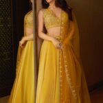 Elli AvrRam Instagram – 🐥💛

Photographer @mayur_butwani 
M&H @fab_beauty___ 
Styled by @ipshita_bhatnagar 
Wearing @kalkifashion x @mintandmilkpr
Accessories : @minerali_store 

#ElliAvrRam #yourstruly