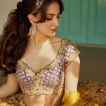Elli AvrRam Instagram - Listen to the whispers of your Heart🦋✨ Magazine: @culturedwedding Managing Editor: @yadav_manjeet Business Head: @divyanijain1925 Photographer: @nikhilshenoyphoto Stylist: @juhi.ali Make-up & Hair: @mehrasilky Outfit: @nitikagujralofficial Jewellery: @ghanshyamdaskotawala @ashishkotawala Ring: @shagnaofficial Videographer: @ziaulhaque Location: @the.venya Co-ordinated by: @nadiiaamalik #elliavrram #yourstruly #indian #bridal #magazine #cover #shoot #india #princess #feels