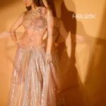 Elli AvrRam Instagram - When Heaven can wait🥂✨ Presenting @fablookmagazine new year’s special edition. Wearing @121coutureofficial the luxury Indian couture and exclusive diamond jewels from @jawahriiofficial Editor & Founder @milliarora7777 @ankkit.chadha2222 Styled by @milliarora7777 Outfit designer @121coutureofficial Mua @omkarvardam Hair @Swapnil_makeupnhair Cinematographer @shutterstrings Coordinated by @nadiiaamalik