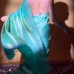Elli AvrRam Instagram - Y O U💖🧚‍♀️✨ #ElliAvrRam #yourstruly #love #sarees #southindia