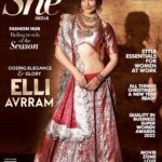 Elli AvrRam Instagram - Fashion, Glamour, Festive & Awards, we are closing this year oozing elegance & grace with the dazzling star Elli Avrram ( @elliavrram ). 2022 being an eventful year for She, our December issue captures all the glitz & glam that helped us climb the ladder! Here's the x-massy Issue cover for you to binge on Fire!!! Cover girl: @elliavrram Magazine: She India (Eng) | @she_india Founder : @its.manikandan Produced by: @maximus_collabs_ Photographer: @amitkhannaphotography Stylist: @stylingbyvictor @sohail_mughal_ Outfit: @narayaniweavesbyramya Jewellery: @tikamdasmotiramjewellers @rubans.in HMU: @zoya.makeupandhair Location: @maximusstudiomumbai Co-ordinated by: @nadiiaamalik . . #sheindia #elliavram #naanevaruven #yuvan