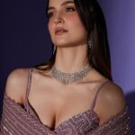 Elli AvrRam Instagram - Know that you are, and embrace being it, a Diamond💎 Presenting @fablookmagazine new year’s special edition. Wearing this pret collection from @rishiandsoujit and exclusive diamond jewels from @jawahriiofficial Editor & Founder @milliarora7777 @ankkit.chadha2222 Styled by @milliarora7777 Outfit designer @rishiandsoujit Mua @omkarvardam Hair @Swapnil_makeupnhair Shot by @nikhilshenoyphoto Coordinated by @nadiiaamalik