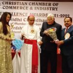 Ester Noronha Instagram - The pictures are blurred... so is my mind... in a beautiful way... Still trying to process last night's beautiful event and the honor conferred upon me by my humble, loving, inspiring and ever so encouraging Christian community at the 24th Annual General Meeting of the CHRISTIAN CHAMBER OF COMMERCE AND INDUSTRY - ANNUAL EXCELLENCE AWARDS 2021-2022 in Mumbai. I have been excitedly yet patiently waiting to share this joy with you all. Better, professional pictures will be shared soon! Thank you all for your constant love, prayers, blessings, best wishes and support in every way. TRULY DEEPLY GRATEFUL ❤ #aboutlastnight #award #excellenceaward #christian #ccci #catholic #romancatholic #allindia #honor #appreciation #love #support #prayers #blessings #bestwishes #inspiration #strength #encouragement #mycommunity #meansalot #truly #deeply #grateful #humbled #speechless #thankyouJesus #thankyouGod #Godbless #muchlove Mumbai, Maharashtra