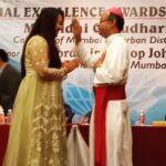 Ester Noronha Instagram - The pictures are blurred... so is my mind... in a beautiful way... Still trying to process last night's beautiful event and the honor conferred upon me by my humble, loving, inspiring and ever so encouraging Christian community at the 24th Annual General Meeting of the CHRISTIAN CHAMBER OF COMMERCE AND INDUSTRY - ANNUAL EXCELLENCE AWARDS 2021-2022 in Mumbai. I have been excitedly yet patiently waiting to share this joy with you all. Better, professional pictures will be shared soon! Thank you all for your constant love, prayers, blessings, best wishes and support in every way. TRULY DEEPLY GRATEFUL ❤ #aboutlastnight #award #excellenceaward #christian #ccci #catholic #romancatholic #allindia #honor #appreciation #love #support #prayers #blessings #bestwishes #inspiration #strength #encouragement #mycommunity #meansalot #truly #deeply #grateful #humbled #speechless #thankyouJesus #thankyouGod #Godbless #muchlove Mumbai, Maharashtra