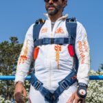 Farhan Akhtar Instagram - Cruising with @stephane_fardel and @ewan_cowie_photography over @skydiveempuriabrava Skydive Empuriabrava