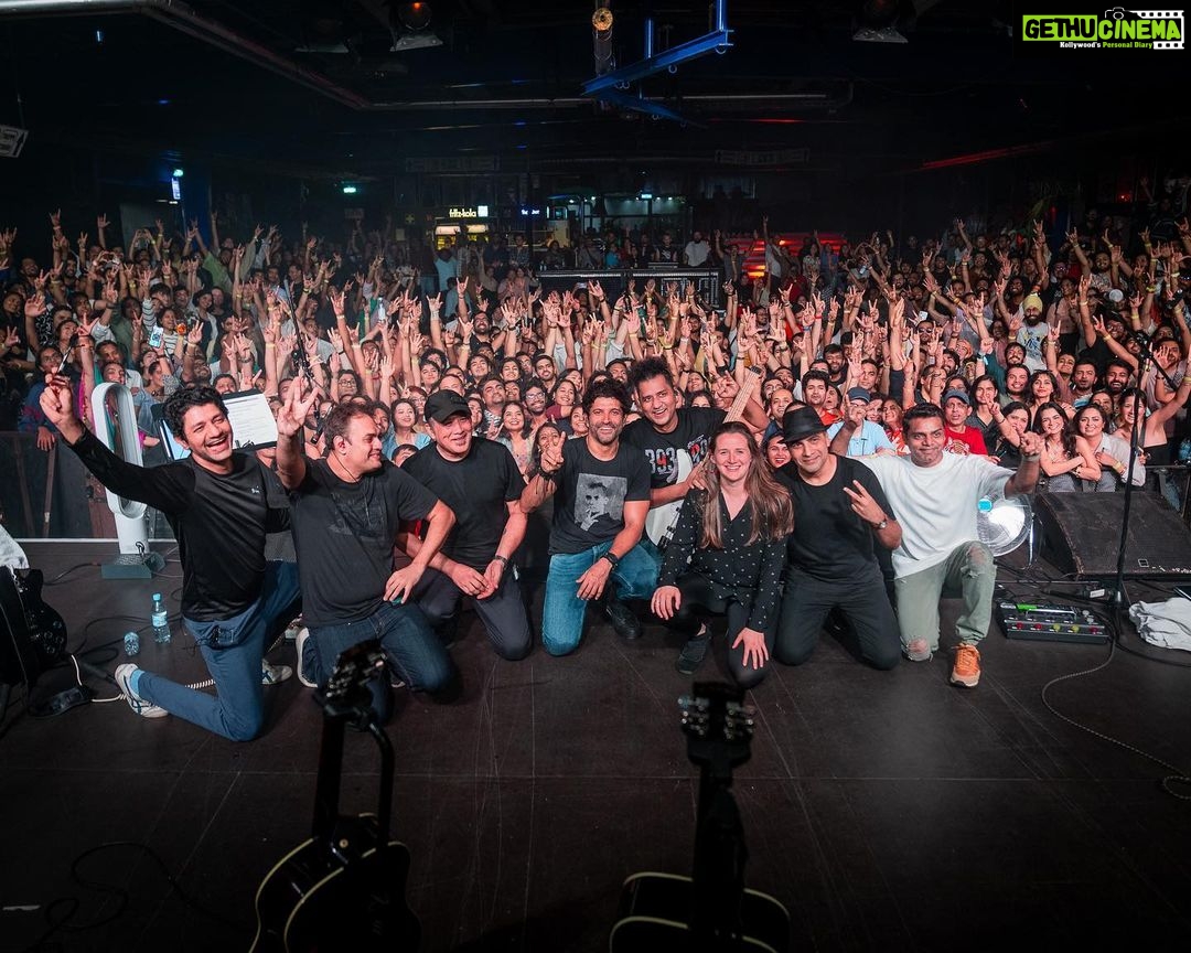 Farhan Akhtar Instagram - Played our Echoes set in Amsterdam and Munich over the weekend for absolutely beautiful audiences in both cities. Thank you for being there and I’m so glad that we could entertain you. Until next time. Big hug. @farhanliveofficial @serioustimepassfilms #EchoesEuropeTour @munichtimepass @nrweventss @gkentertainment