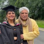 Farhan Akhtar Instagram - Congratulations to our graduate, Shakya .. such a proud moment to be there as a family and celebrate your achievement. Onwards and upwards .. the world is yours. ♥️ Missed you @akiraakhtar @zoieakhtar #lancasteruniversity #batchof2023