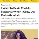 Faria Abdullah Instagram - Who knew?! #4Daystogo #TheJengaburuCurse on @sonylivindia