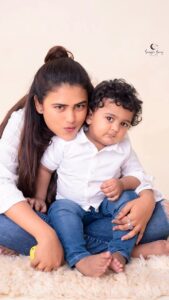 Farina Azad Instagram - Super elated to be sharing some amazing and cute shots that I got with this adorable mother and son duo. @farina_azad_official #chennaibabyphotographer #chennaibaby #vijaytelevision #farina #celebrity #motherandbaby #indianmothers #momsofinstagram #babyboy #chennaimoms #childphotography #sonyalphain #newmom #chennaicelebrity