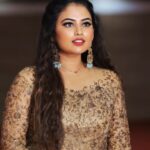 Farina Azad Instagram - Flaunting myself at the red carpet of cinema vikatan awards ! Outfit @sameenasofficial