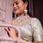 Farina Azad Instagram - Be a stiletto , act sassy ! Makeup @makeover_by_miga Costume @visha_boutique_ Jewellery @chennai_jazz Photography @rx_naren_bees Videography @thephotohub.in Hairstylist @nishokhairstylst