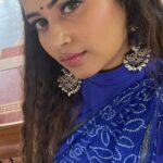 Farina Azad Instagram - Venba’s styling video! #venba #vijaytelevision #barathikannamma #venbastyling