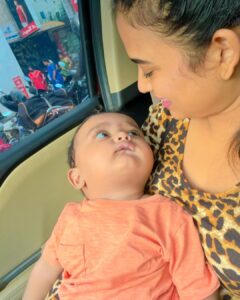 Farina Azad Instagram - My lil world ❤️ Comment his mind voice