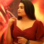 Farina Azad Instagram - Hosted a show after almost a year. Happy that its for @silambarasantrofficial @velsfilmintl @gouthammenon Pictures by @camerasenthil