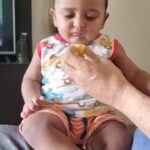 Farina Azad Instagram – My thug baby 🥰 
Lemon challenge failed ! 🤣🤣

@rubaidh