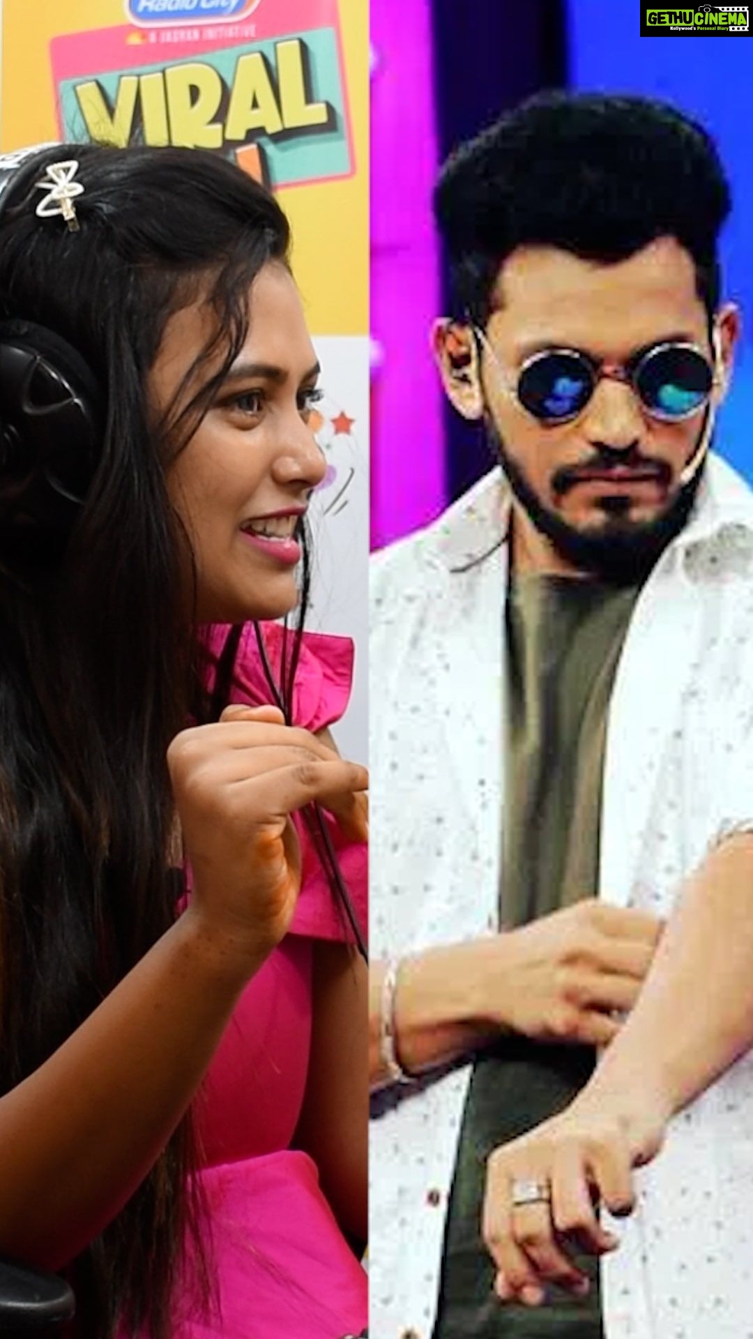Farina Azad Instagram - Prank call with kuraishi 😎 RadioCity’s ViralRj @farina_azad_official 🤩 Tune in to #Radiocity Mon to Fri ( 6pm -7pm ) @farina_azad_official @munna_radiocity @kuraishi_the_entertainer #viralrj #farina