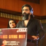 Farina Azad Instagram - Hosted a show after almost a year. Happy that its for @silambarasantrofficial @velsfilmintl @gouthammenon Pictures by @camerasenthil