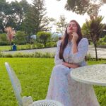 Farina Azad Instagram - Victorian gown by @ayeshathaha Picture courtesy @ayeshathaha Location @teabungalows