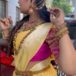 Farina Azad Instagram - Just flaunting @new_ideas_fashions Jewellery @srisaicollections9 saree @laavi_me blouse For an upcoming scene in bk Guess the scene in comments!