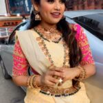 Farina Azad Instagram - Saree @srisaicollections9 Jewellery @new_ideas_fashions Blouse @laavi_me