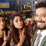 Farina Azad Instagram - Kalakkal Combo Coming Soon @abitailor_official_colorstamil @colorstvtamil