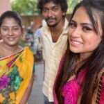 Farina Azad Instagram - Venba and team today @aaron_krish_cazziro @vpushpa_off