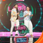 Farina Azad Instagram – Konjam Game-uh Neraya Fun-uh…!!!🔥🕺🏻
Takkar Takkar | August 13, Coming Sunday at 8.30pm.

#Farina #RjVijay #TakkarTakkar #NewShow #ZeeTamil