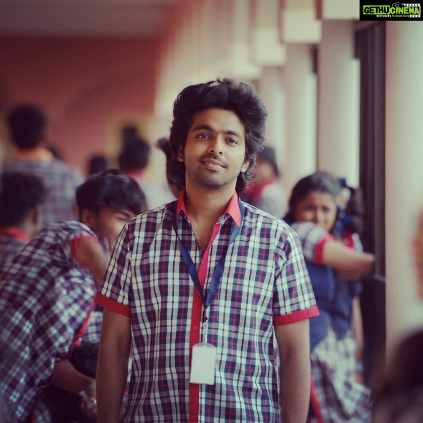 G. V. Prakash Kumar Instagram - Back to school days with #adiye