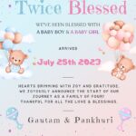 Gautam Rode Instagram - As we embrace this new chapter as a family of four, we are filled with heartfelt gratitude for the love and blessings showered upon us. 💕