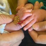 Gautam Rode Instagram - first #rakshabandhan of our babies❤️❤️