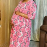 Gayathri Yuvraaj Instagram - Pregnancy is not just about growing a baby, but also about growing as a woman and a mother … 🤰🦋 👗 @preethi.shapewear.in #motherhood #happywoman #thankgodforeverything