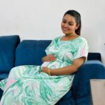 Gayathri Yuvraaj Instagram - Pregnancy is not just about growing a baby, but also about growing as a woman and a mother.” 🫄💕💕 Maternity were @preethi.shapewear.in Thank you 😊