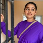 Gayathri Yuvraaj Instagram - 💜💜 👗 @_fabern
