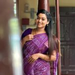 Gayathri Yuvraaj Instagram - 💜 @wear_n_shine.collection