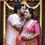Gayathri Yuvraaj Instagram - Feeling the special moments of parenthood ❤️❤️ We thank each and every soul who showed your love and support for this special day ❤️🤰👨‍👩‍👧‍👦 Decor and setup by @purpletreeprojects Shot by @oncemore.photography Makeup artist @profile_makeover Hair stylist @mani_stylist_ Yuvi makeover @chella_hair_makeup Saree from @pachaiyappas_silks Yuvi wardrobe designer @shahid_7creations Material @sreekamakshisilk Jewellery @new_ideas_fashions Blouse and saree designed by @tweety_threads Florals @blossom_bridal_flowers Mehendi @aravinth_mehendi_makeup Event directors @yuvi_smart & @savitha_prakash from @purpletreeprojects #babyshowers #blessings #happyfamily