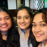 Gopika Anil Instagram – Watch until the end to see that ‘killipoya’ item in our group😂 @krishna__lal_ who doesn’t even know what the topic is but pretends that she got it all figured out. Also miss you @__keerthana_anil__ the most entertaining one in our team.❤️ #trio #girlgang #girlshangout #teamgirls #calicut
