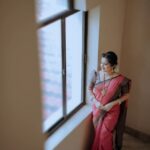 Gopika Anil Instagram – .
Nothing feels as perfect as a saree ! ✨
📸 @blackpaper_weddingphotography 
💄: @azhak.makeover